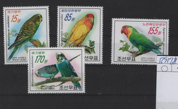Korea Nord Michel Cat.No. Mnh/** 5295/5298 Birds - Korea (Noord)