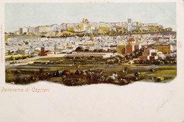 Cartolina - Panorama Di Cagliari - 1900 Ca. - Cagliari