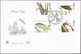 Grande Bretagne - Great Britain - Großbritannien FDC2 2001 Y&T N°2262 à 2265 - Michel N°1942 à 1945 - EUROPA - 2001-2010. Decimale Uitgaven