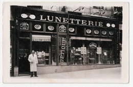 CARTE PHOTO PARIS 92-94 AVENUE DE CLICHY  LUNNETERIE OPTIQUE  BODON BODONA - Arrondissement: 17