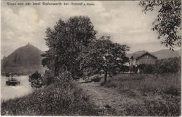 CPA AK Gruss Aus INSEL GRAFENWERTH Bei HONNEF A. RHEIN GERMANY (295008) - Bad Honnef