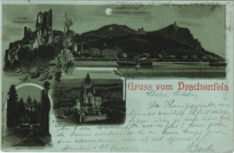 CPA AK Gruss Aus DRACHENFELS LITHO GERMANY (227365) - Drachenfels