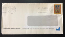 LUXEMBOURG, Circulated Cover «  Soutenez La Ligue Luxembourgeoise Contre La TUBERCULOSE », 1971 - Cartas & Documentos