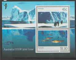 Australia  1990  SG  MS1263  Australia/USSR  Joint Issue   Unmounted Mint Miniature Sheet - Nuovi
