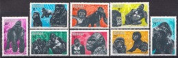 Ruanda MNH Gorillas Set - Gorilas