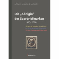 20 Mark Sarre Saar 1920 2020 Axel BRAUN Pascal SCHELLER Docteur KLEIN, Français Allemand Anglais Königin Saarbriefmarken - Kolonies En Buitenlandse Kantoren