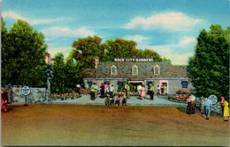 Tennessee Chattanooga Entrance To Rock City Gardens Atop Lookout Mountain - Chattanooga