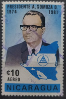 Nicaragua 1975 Airmail - President Somoza's New Term Of Office. USADO - USED - Nicaragua