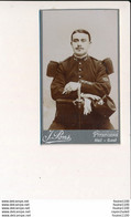 CDV Photo De Militaire 46e Régiment De Chasseurs ( Baïonnette ) Photographe J. PONS à PITHIVIERS - Antiche (ante 1900)