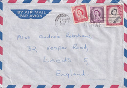 NEW ZEALAND 1957 QE II COVER TO UK. - Storia Postale