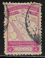 Saudi Arabia Scott # RA4Bc Perf 11 1/2 Used Postal Tax, 1946 - Saudi Arabia