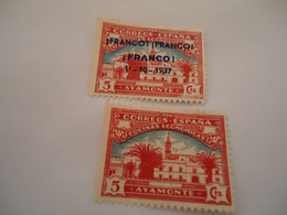 COCINAS ECONOMICAS  SPAIN  2  MLN   STAMPS  OVERPRIN7 - Sonstige & Ohne Zuordnung