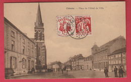 Châtelet - Place De L'Hôtel De Ville ... Oblitération Spéciale - 1933 ( Voir Verso ) - Châtelet