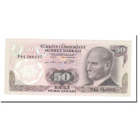 Billet, Turquie, 50 Lira, 1970, 1970-01-14, KM:188, NEUF - Turquie