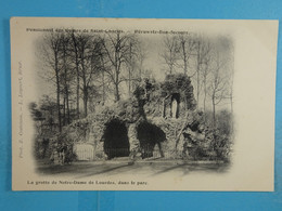 Pensionnat Des Dames De Saint-Charles Péruwelz-Bon-Secours La Grotte De Notre-Dame De Lourdes, Dans Le Parc - Péruwelz