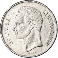 Monnaie, Venezuela, 5 Bolivares, 1977, TTB, Nickel, KM:53.1 - Venezuela