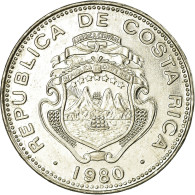 Monnaie, Costa Rica, 25 Centimos, 1980, TTB, Nickel Clad Steel, KM:188.1a - Costa Rica