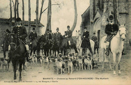 Biarritz * Chasse Au Renard ( FOX HOUNDS ) The Hunters * Chasseurs Chasse à Courre - Biarritz