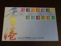 Hong Kong 1997 Definitive Stamps 1992-1997 FDC VF - FDC