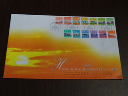 Hong Kong 1999 Definitive Stamps FDC VF - FDC