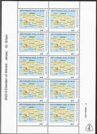 Nederland  2022-5  Eilanden Vd Wereld Jersey Gr.Britain    Islands  Vel-sheetlet  Postfris/mnh/neuf - Unused Stamps