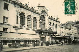 Paris * Théâtre Victor Hugo * Salle Spectacle * Au Dos Cachet MORIS Bottier 46/48 Avenue Des Ternes - Sonstige & Ohne Zuordnung