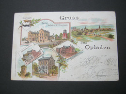 LEVERKUSEN  OPLADEN    , Schöne Karte Um 1900 - Leverkusen