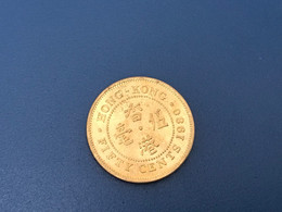 Münze Münzen Umlaufmünze Hongkong 50 Cents 1980 - Hong Kong