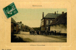 Bertincourt * L'Usine Manufacture De Porte Mines Plumes A. PENNELLIER * Villageois Ouvriers Sortie Ateliers - Bertincourt