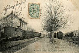 Tournon St Martin * 1906 * La Gare * Trains * Ligne Chemin De Fer Indre - Other & Unclassified