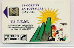 Telecarte F81 Fitem 89 - 1989