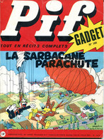 Pif Gadget N°180 -Fanfan La Tulipe "Le Chevalier Et Le Jeune Fille"-Les Pionniers De L'Espérance "Le Robot Invulnérable" - Pif Gadget