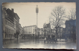 Photo-carte - 1926 - Inondations De Liège - Place Du Théâtre -   - - Liege