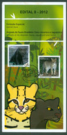 BRAZIL #3220 -   ANIMALS OF THE BRAZILIAN FAUNA : OCELOT And JAGUARUNDI  -   EDICT Nº 08/2012 - Cartas & Documentos