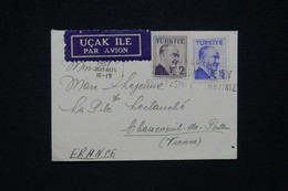 TURQUIE - Enveloppe Pour La France En 1957 - L 126303 - Briefe U. Dokumente