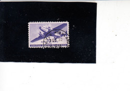 STATI UNITI  1941-4 - Yvert  A  28°   - Aereo - 2a. 1941-1960 Used