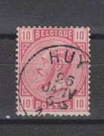 COB 38 Oblitération Centrale HUY - 1883 Leopold II