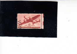 STATI UNITI  1941-4 - Yvert  A  29°   - Aereo - 2a. 1941-1960 Used