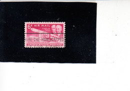 STATI UNITI  1949 - Yvert  A  44°   -Wilbur - Orville - 2a. 1941-1960 Used