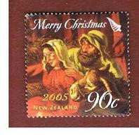 NUOVA ZELANDA (NEW ZEALAND) - SG 2821   -  2005  CHRISTMAS: MARY & JOSEPH                         -  USED° - Used Stamps