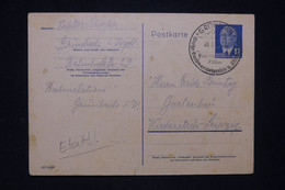 ALLEMAGNE - Entier Postal De Grünbach En 1957 - L 126325 - Postales - Usados