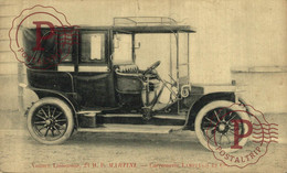 TRES RARE VOITURE  LIMOUSINE 24 HP MARTINI CARROSSERIE LAMPLUGH - Taxis & Huurvoertuigen