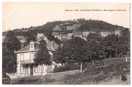 Château-Chinon - La Montagne Du Calvaire - édit. M.T.I.L. Tesson Maurice 64 + Verso - Chateau Chinon