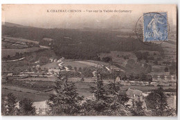 Château-Chinon - Vue Sur La Vallée De Corancy - édit. Roubé 6 + Verso - Chateau Chinon