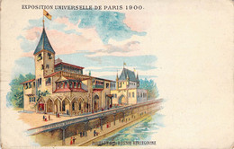 CPA Précurseur - EXPOSITION UNIVERSELLE DE PARIS 1900 - Pavillon De La Bosnie Herzegovine - Dos Non Divisé - Expositions