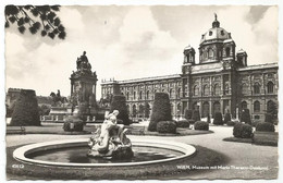 AC394 Wien - Museum Mit Maria Theresia Denkmal / Viaggiata 1964 - Museos