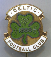 FOOTBALL / SOCCER / FUTBOL / CALCIO - FC CELTIC GLASGOW, Scotland, Enamel, Vintage Pin, Badge, Abzeichen - Football