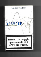 Tabacco Pacchetto Di Sigarette Italia - Yesmoke Da 20 Pezzi - Vuoto - Etuis à Cigarettes Vides