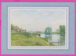 277199 / French Painter Art Alfred Sisley - "L'île Saint-Denis" 1872 ,[93] Seine Saint Denis  Saint Denis PC Ref. 50073 - L'Ile Saint Denis