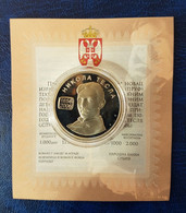 Coins  Serbia Yugoslavia 1000  Dinara Nikola Tesla 2006 KM# 43 - Serbia